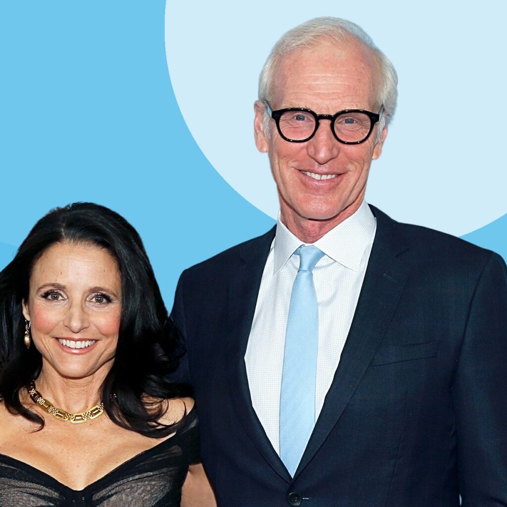 Actress and Comedian Julia Louis-Dreyfus and her Husband Brad Hall Photo