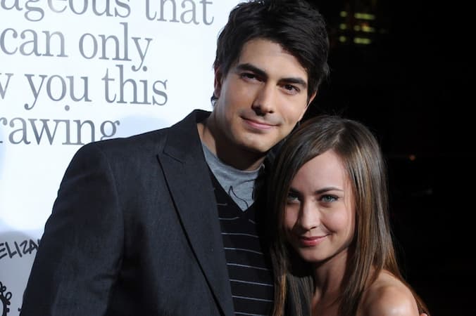 Courtney Ford And Her Husband Brandon Routh