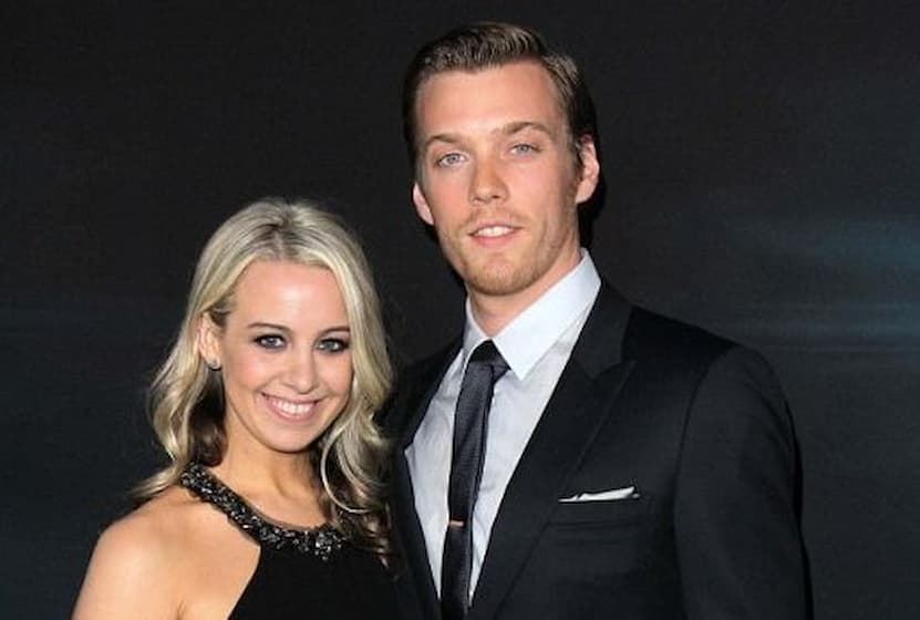 Jake Abel And His Wife Allie Wood Photo