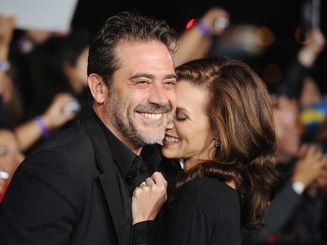 Jeffrey Dean Morgan And His Wife Hilarie Burton Photo