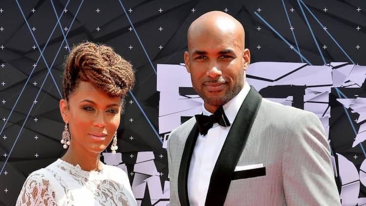 Nicole Parker together with her husband Boris Kodjoe