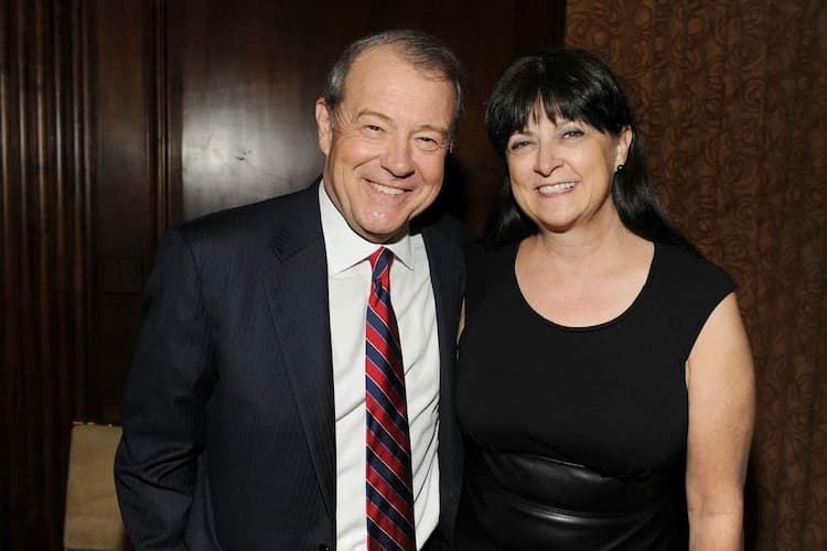 Stuart Varney together with his wife Deborah Varney